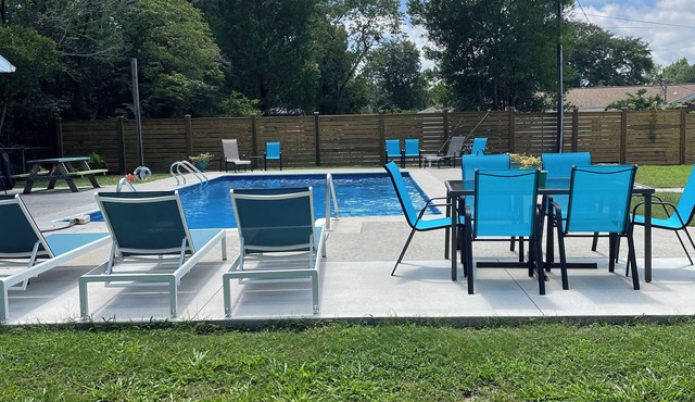 FUN IN THE SUN with a saltwater pool