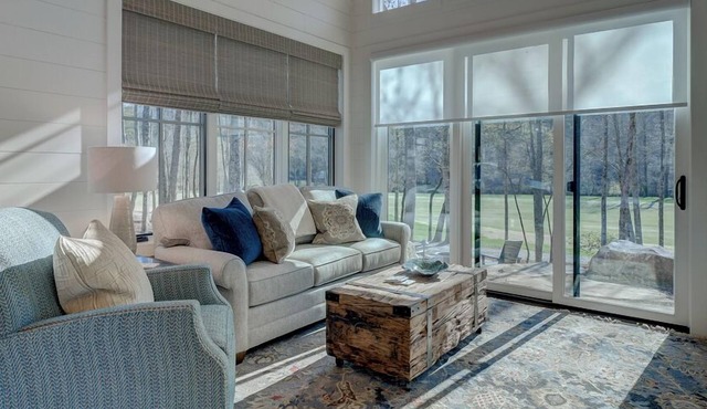 Golf and Riverfront Cottage | King Bed | Group Availability