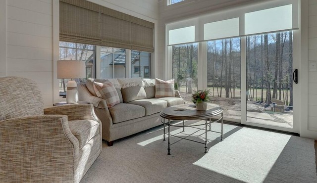 Golf and Riverfront Cottage | King Bed | Group Availability