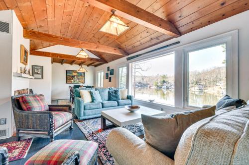 Group Getaway! Lake House w/Private Dock & Patio