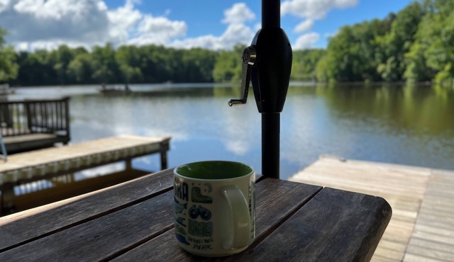 GUESTSUITE Pet-Friendly Lakefront w/Dock, Canoe, Firepit & More