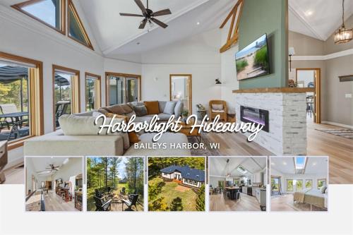 Harborlight Hideaway - Baileys Harbor, WI - Charming Family Retreat in Central Baileys Harbor in Baileys Harbor