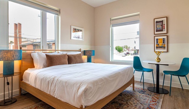 King Studio + Record Player | Walkable Germantown | Conway by AvantStay