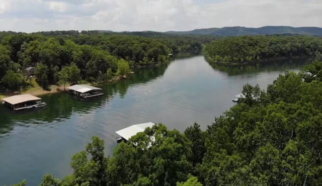 Lake Views, Fireplace & Two Decks
