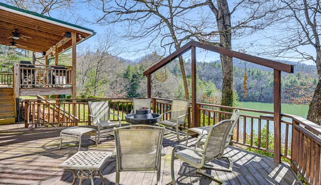 Lakefront Cabin Retreat w/Dock in Robbinsville!
