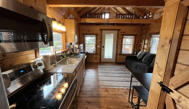 Lazy Bear Cabin in between Geneva-on-the-Lake and the Historic Ashtabula Harbor in Ashtabula