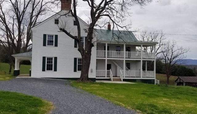 Luray farmhouse on the river