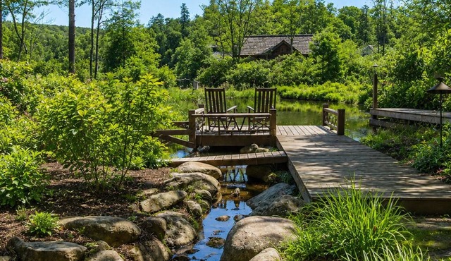 Luxury Lakefront Escape, Canoe, 2 Fireplaces Dogs OK, Gated Highlands, NC