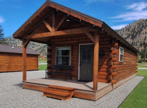 Micham's Clark Fork River Retreat River Front, Mountain View Fire Pit Cabin 5 in Superior