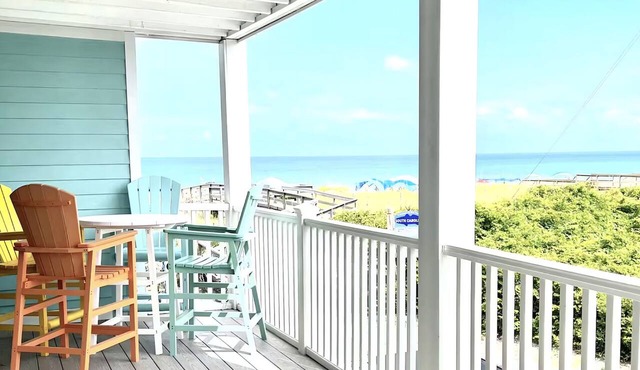 Modern Beachfront Condo w/pool Carolina Beach