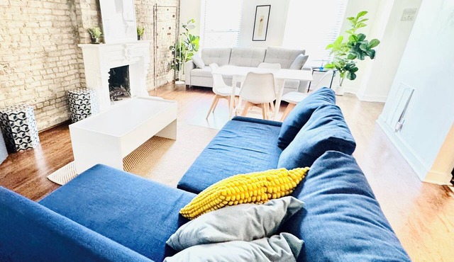 Modern& Spacious 2BR in Prime Location with 1 Parking Spot
