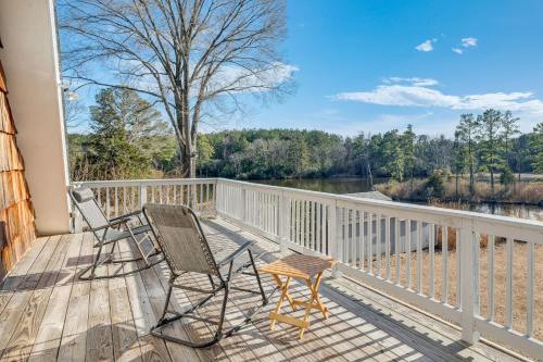 Northern Neck Nature Retreat w/Boat Ramp & Dock!