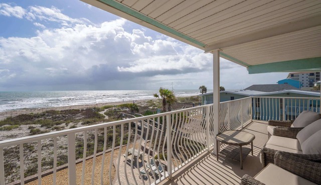 Oceanview I 3rd FL I Quiet Beach Escape I Beach in Cocoa Beach