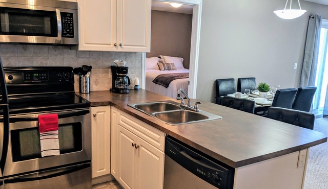 Quiet 2BR2Bath Close to Westview U/G Parking in Stony Plain