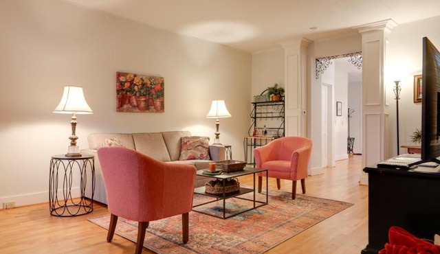 Riverfront Studio w/Private Patio & Garden!