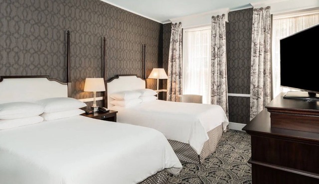 Robert Johnson 2 Double Beds | Historic Inns | 0.8 miles to Cheston Avenue Wharf