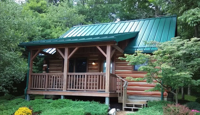 Romantic log cabin getaway--45 min NW of Indianapolis