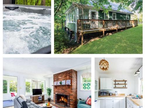 Shenandoah mountain cottage w hot tub & fire pit