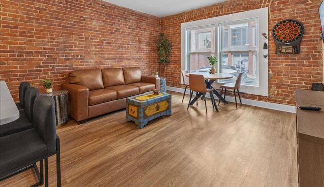 Steps away from Mass Ave Restaurants and Big Patio