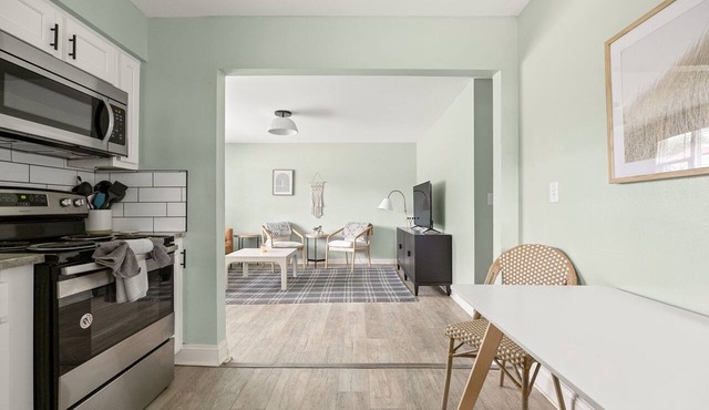 Stylish 2BR Indy Retreat with Private Backyard