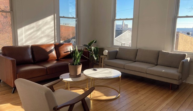 Stylish home with amazing views of downtown