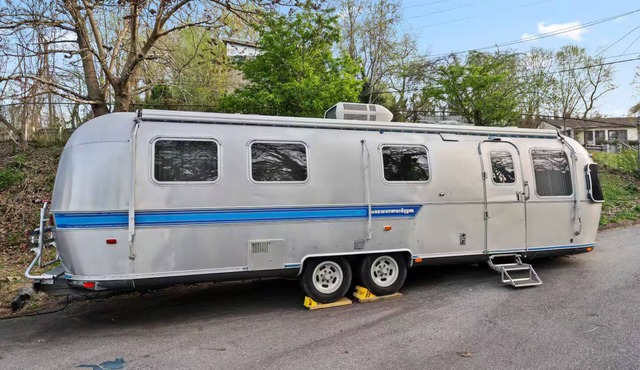 "The Sovereign" Airstream in AVL's River Arts District