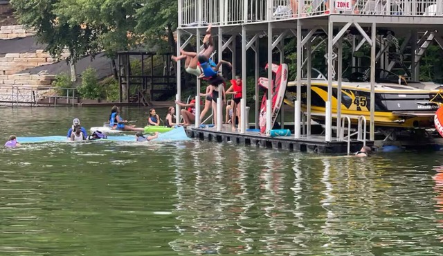 Tim's Ford Lake Home, Double Decker Dock,Hot Tub