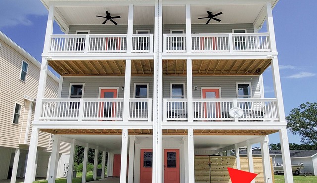 Tipsy Turtle - Dog-Friendly, Golf Cart, Coastal Escape