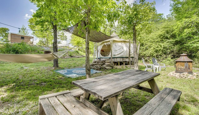 Unique Glamping Tent in Tennessee River Valley