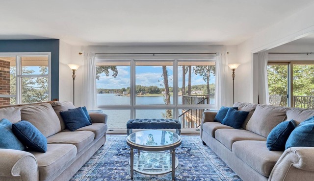 "Views to die for" Near HFB/Dock/Kayaks/Patio/Deck/Grill/GmRm/FirePit/Families!