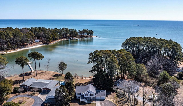 Waterfront Gem w/Deck & Views on Chesapeake Bay!