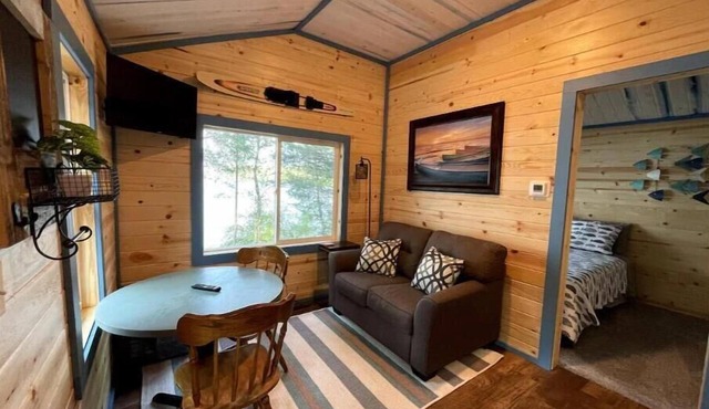 Waterfront Webb Lake, Cabin 1 in Danbury