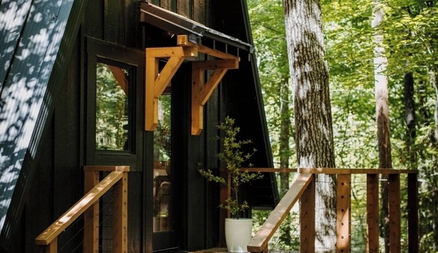 Wilewood A-Frame Secluded/Romantic Hot Tub/Cold plunge