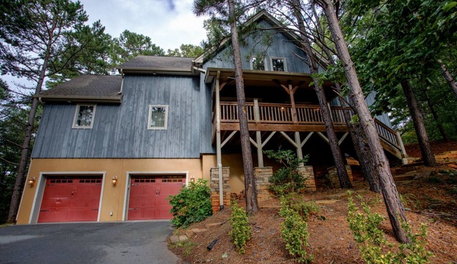 Winters Haven | Luxurious Asheville Mountain Cabin | Exclusive Pool, Hot Tub, & Pet Friendly!