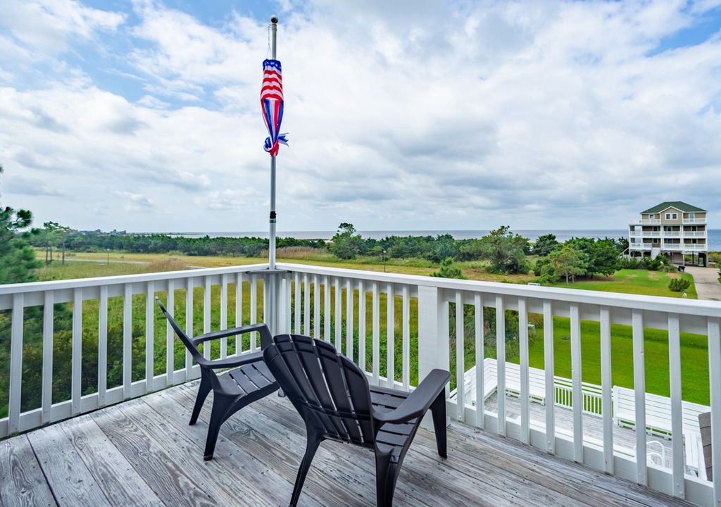 Photo of Patio Balcony in Wind Over Waves