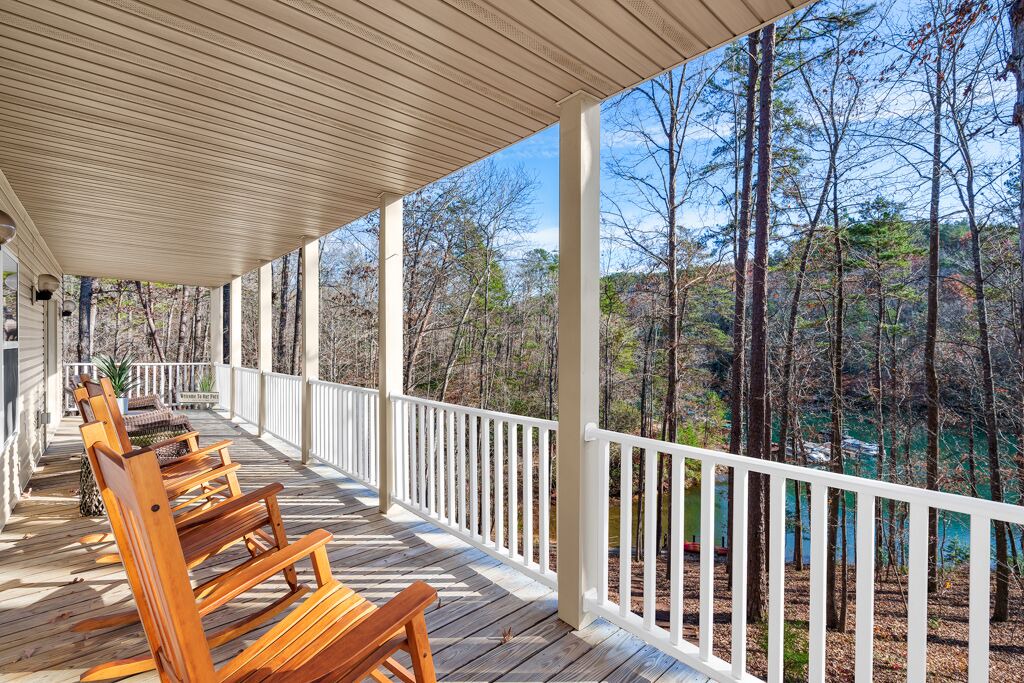 Photo of Patio Balcony in Sunset