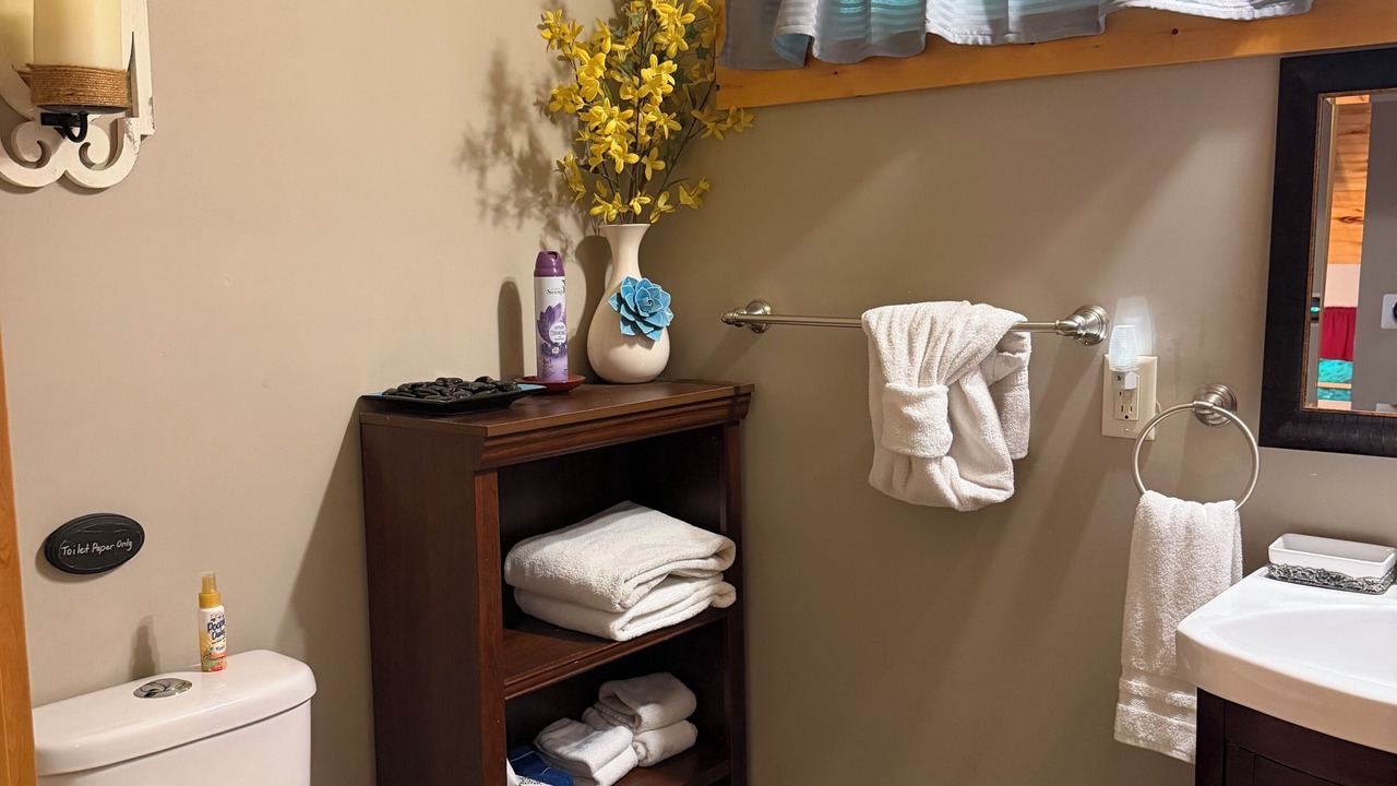 Photo of Bathroom in Cataloochee Ranch