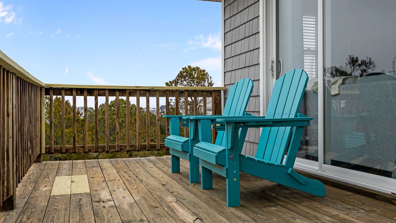 Photo of Patio Balcony in Wind Over Waves
