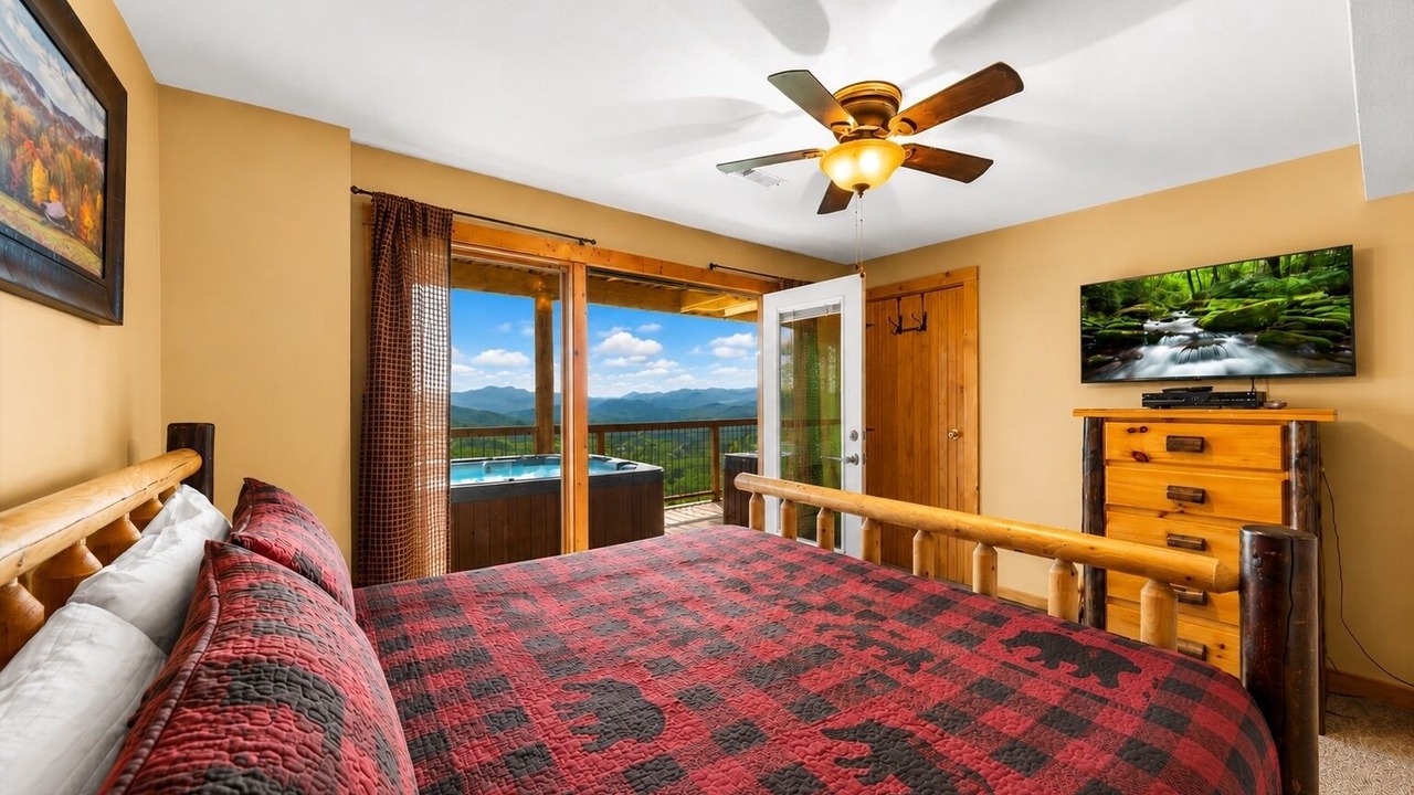 Photo of Bedroom in Smoky Mountains