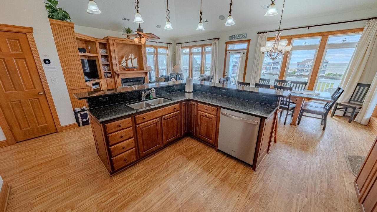 Photo of Kitchen in Wind Over Waves