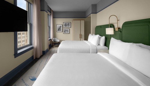 Room, 2 Queen Beds, Mountain View