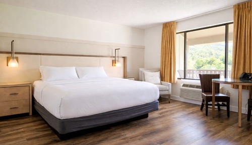 Signature Room, 1 King Bed, Balcony, Mountain View