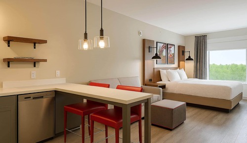 Room, 1 King Bed with Sofa bed, Hearing Accessible, Non Smoking