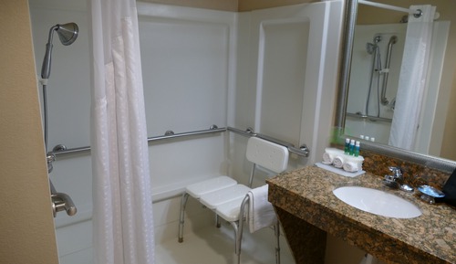 Standard Room, 1 King Bed, Accessible (Communication, Roll-In Shower)
