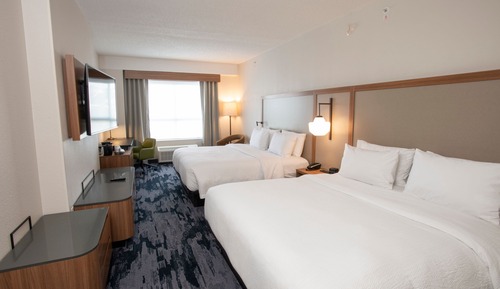 Room, Multiple Beds, Transfer Shower