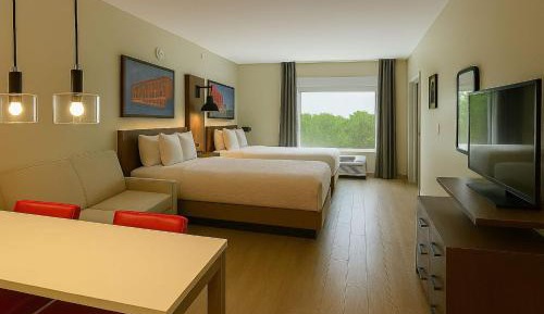 2 Queen Beds, Hearing Accessible Room, Sofa Bed, Kitchen, Non-Smoking