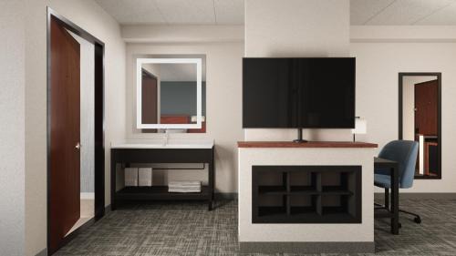 Queen Room with Two Queen Beds and Sofa Bed - High Floor