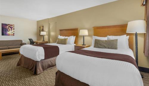 Double Room with Two Double Beds and Kitchenette
