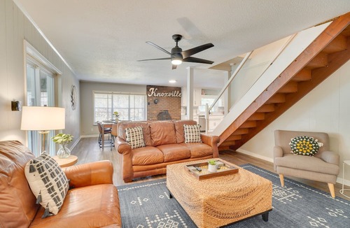 Louisville House | Lakefront Louisville Home - Dock, Fire Pit & Grill