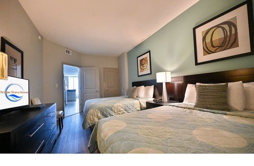 Downtown Myrtle Beach Condo | Fabulous Penthouse, Central MB, 2 Balconies,Watch Sunrise in Your Bed